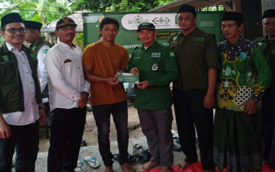 LAZISNU PCNU Yogyakarta Salurkan Bantuan untuk Korban Angin Puting Beliung di Kecamatan Palas